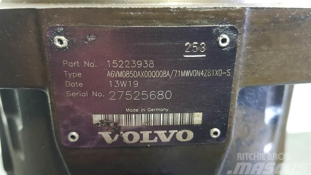 Volvo A6VM85DAX00Q008A - Volvo L25F-Z - Drive motor Hüdraulika