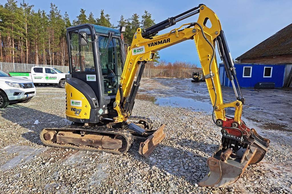 Yanmar VIO27-6 Miniekskavaatorid < 7 t