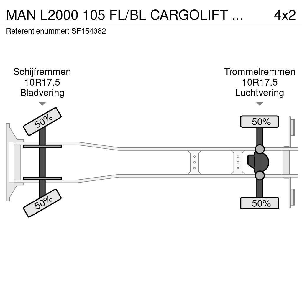 MAN L2000 105 FL/BL CARGOLIFT BAR 1500kg Furgoonautod