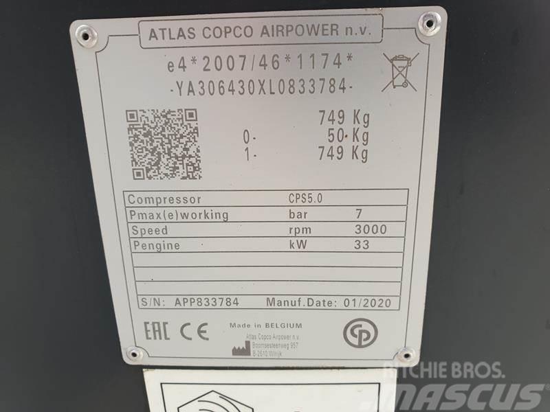 Atlas Copco CPS 5.0 - N - R Kompressorid
