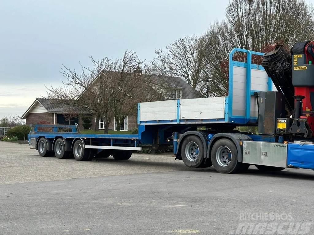 Wilco SEMI LOWBED FOR CRANE TRUCK!!2x steering axle Raskeveo poolhaagised