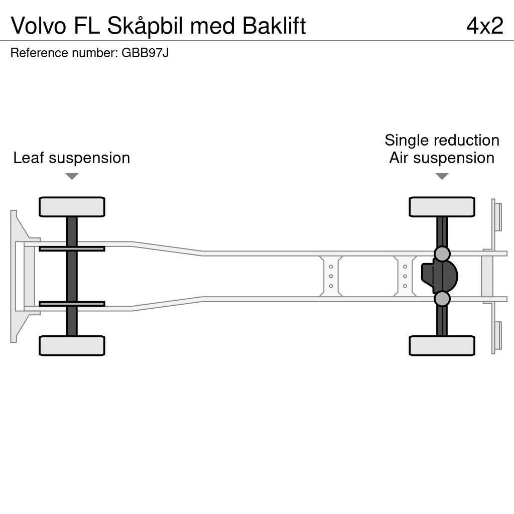 Volvo FL Skåpbil med Baklift Furgoonautod