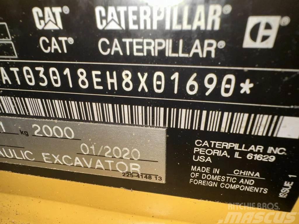 CAT 301.8 Miniekskavaatorid < 7 t