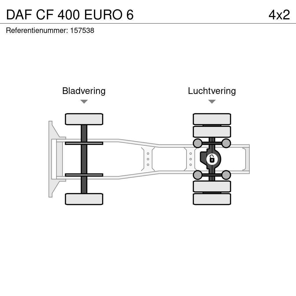 DAF CF 400 EURO 6 Sadulveokid