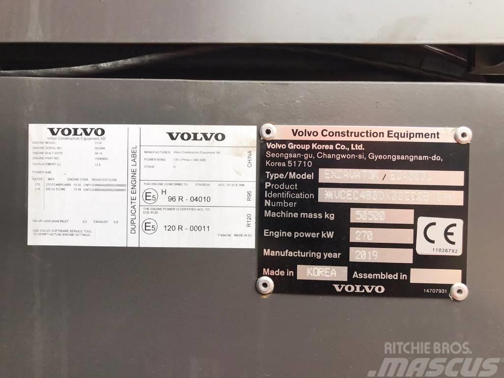 Volvo Excavator EC480DL Roomikekskavaatorid
