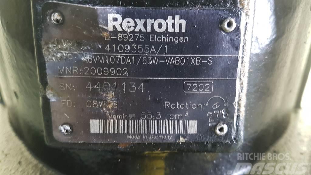 Ahlmann AZ14-Rexroth A6VM107DA1/63W-VAB01XB-S-Drive motor Hüdraulika
