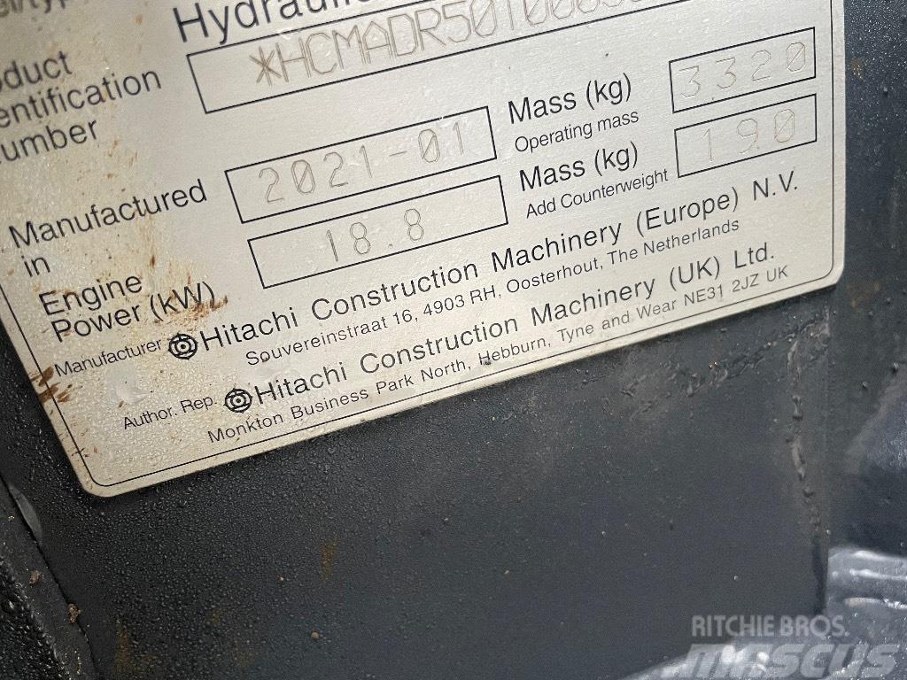 Hitachi ZX 33 U Miniekskavaatorid < 7 t