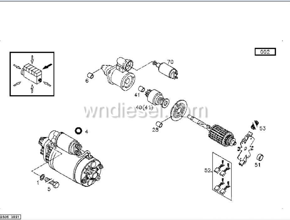 Deutz Spare-Parts-2013-Starter-0117-9586 Mootorid