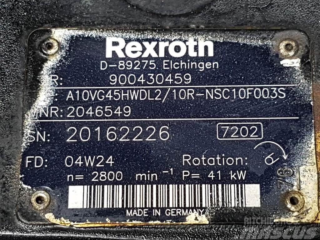 Rexroth A10VG45HWDL2/10R-R912046549-Drive pump/Fahrpumpe Hüdraulika
