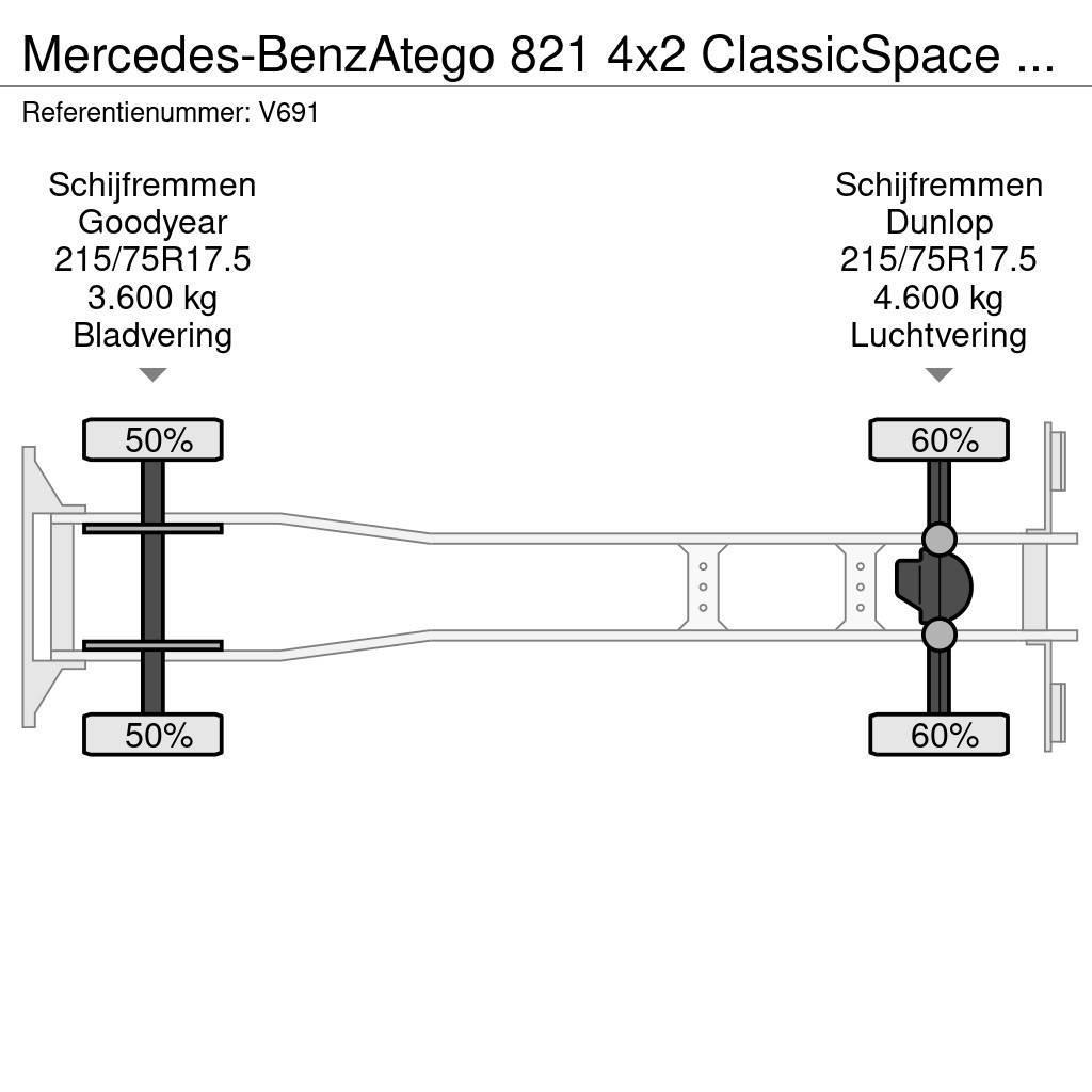 Mercedes-Benz Atego 821 4x2 ClassicSpace Euro6 - GeslotenBak 6.0 Furgoonautod