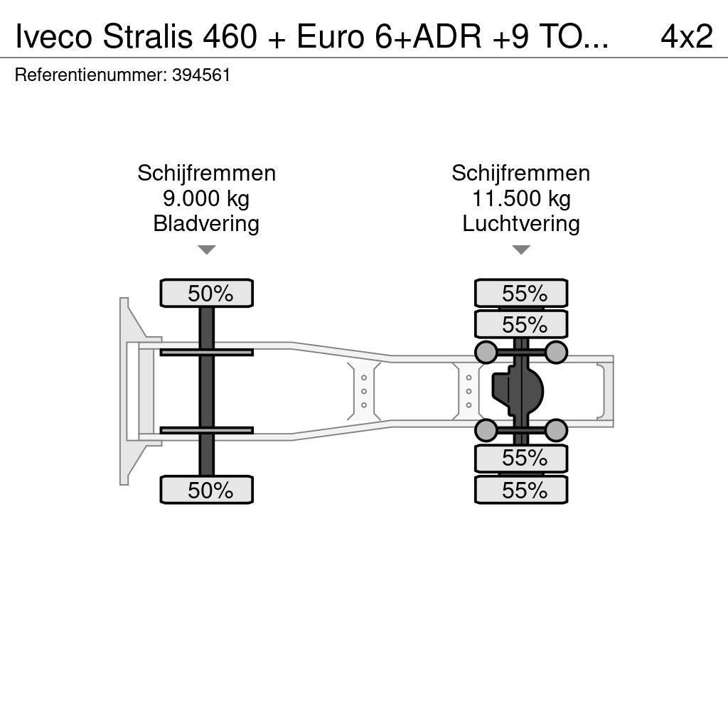 Iveco Stralis 460 + Euro 6+ADR +9 TONS VOORAS Sadulveokid