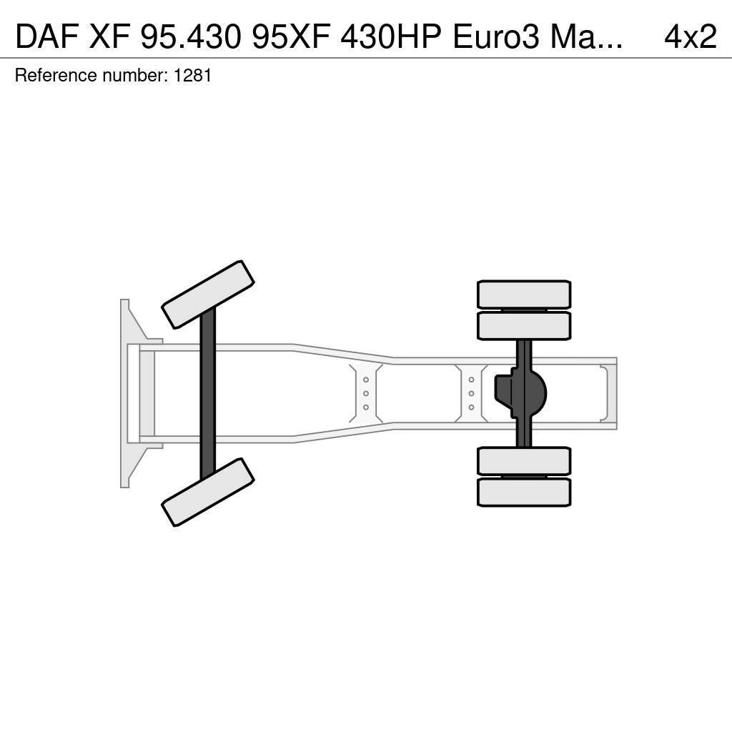 DAF XF 95.430 95XF 430HP Euro3 Manuel Gearbox Hydrauli Sadulveokid