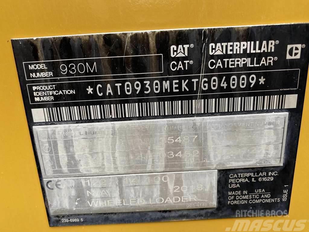CAT 930M Waste Handler Rataslaadurid