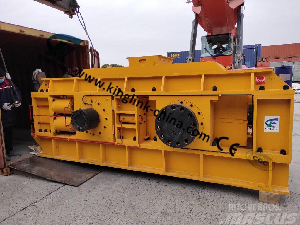 Kinglink KL-2PGS1500 Hydraulic Roller Crusher for Gold Ore Purustid