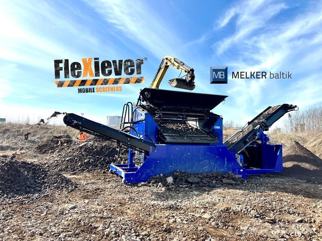  FLEXIEVER SKID 3 fractions Iseliikuvad sõelad