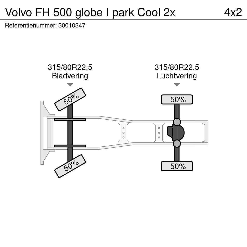 Volvo FH 500 globe I park Cool 2x Sadulveokid