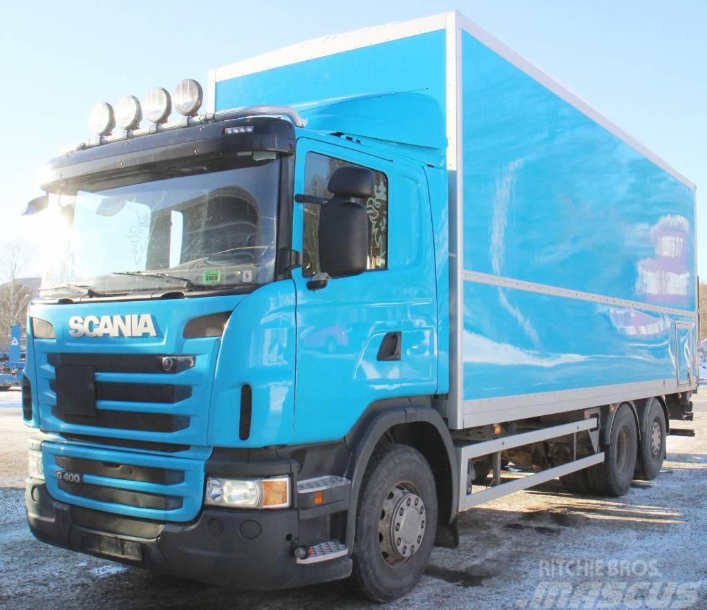 Scania G 400 6x2*4 skåpbil Furgoonautod