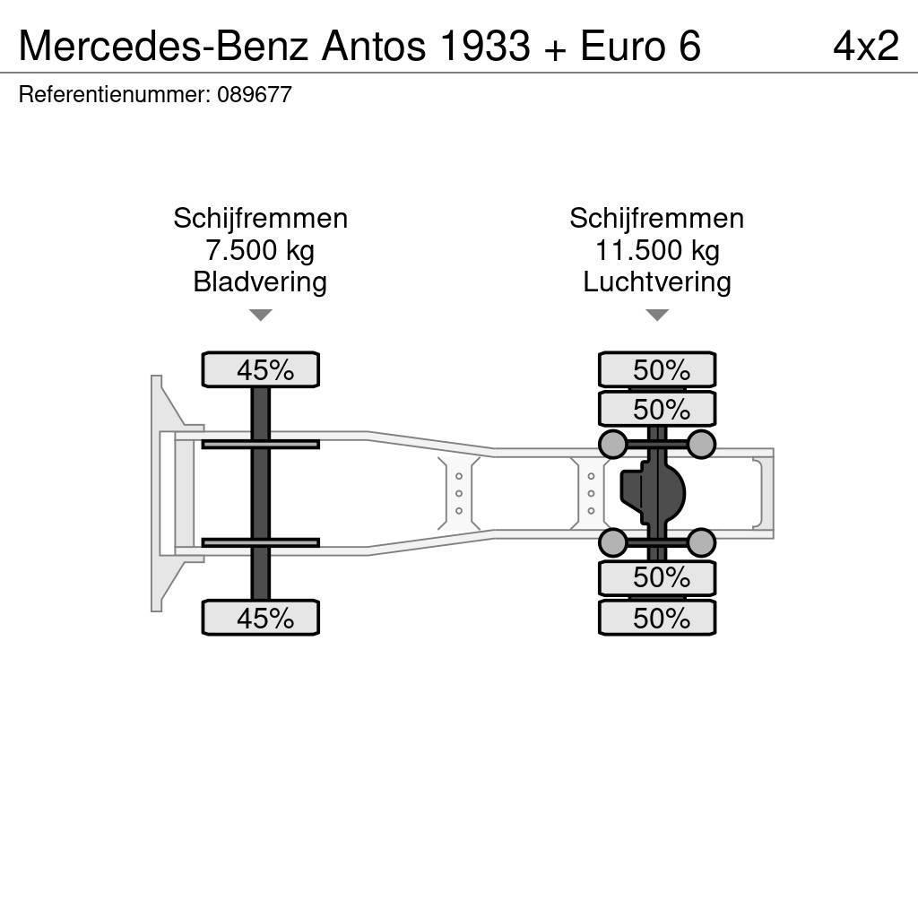 Mercedes-Benz Antos 1933 + Euro 6 Sadulveokid