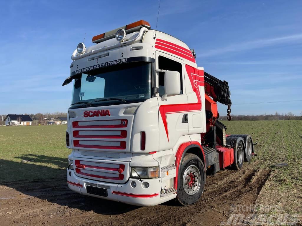 Scania 6x4/2 R500 PALFINGER 44TON/M ENERGETYKA Kraanaga veokid