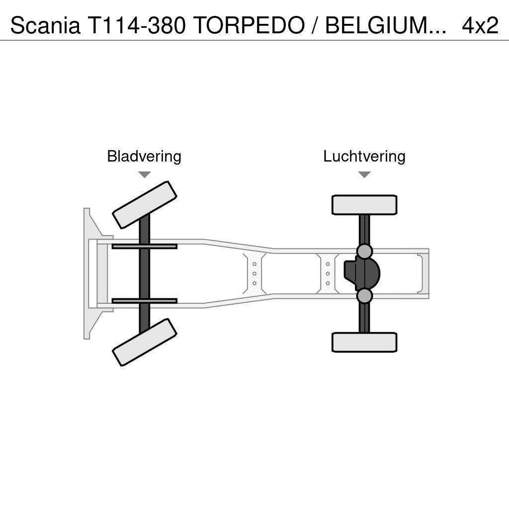 Scania T114-380 TORPEDO / BELGIUM TRUCK !! Sadulveokid