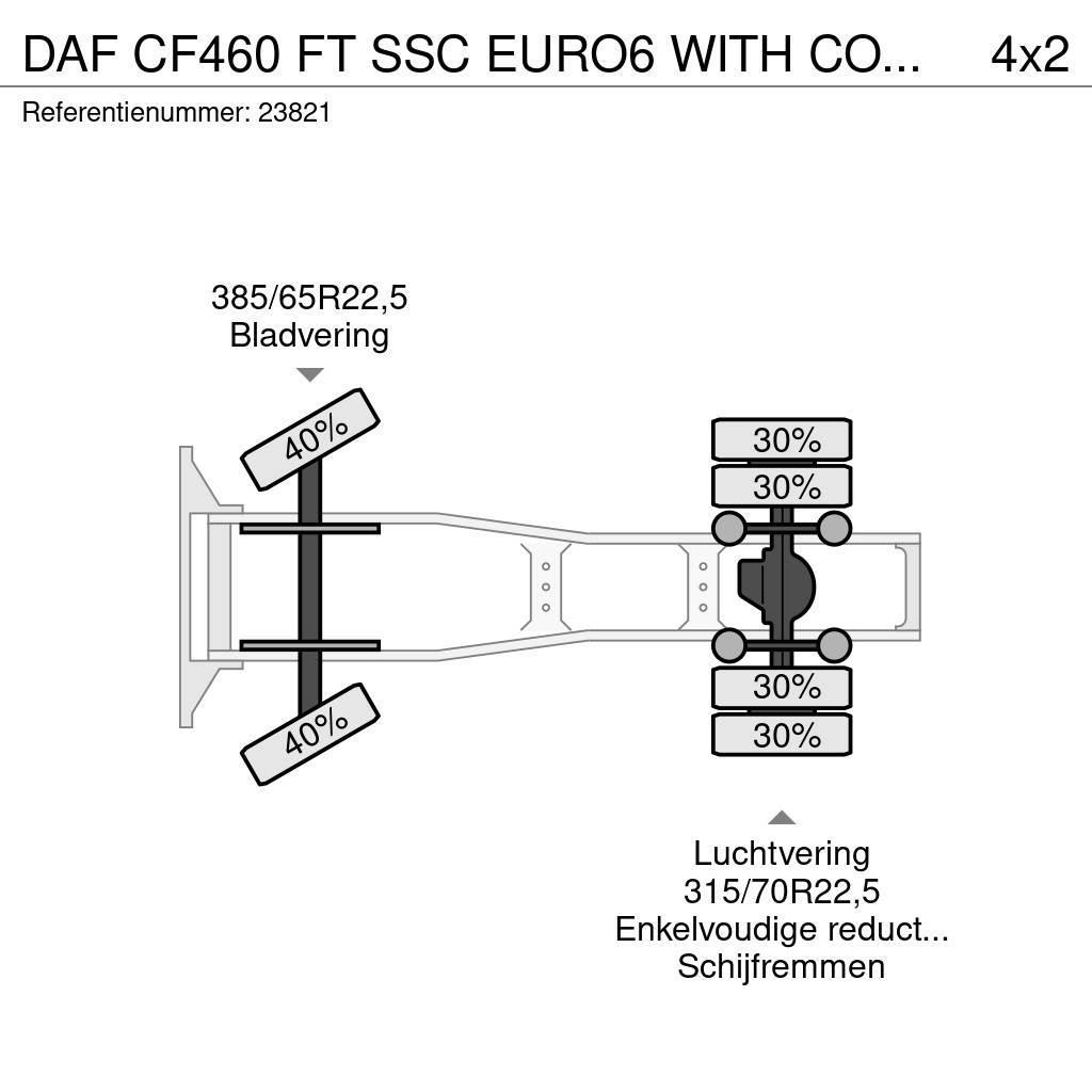 DAF CF460 FT SSC EURO6 WITH COMPRESSOR Sadulveokid