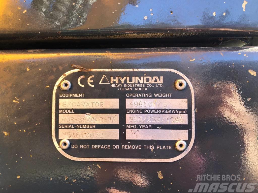 Hyundai R500LC-7A Roomikekskavaatorid