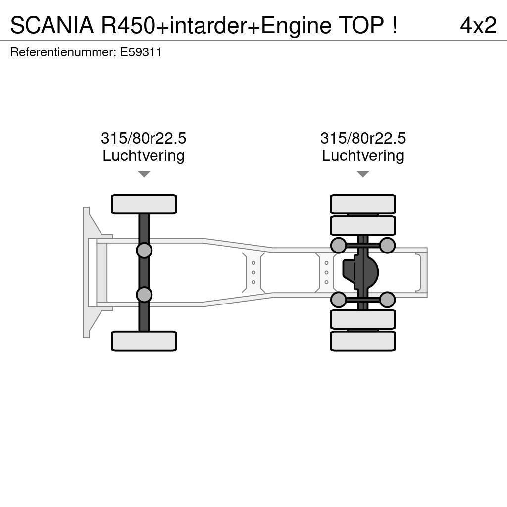 Scania R450+intarder+Engine TOP ! Sadulveokid