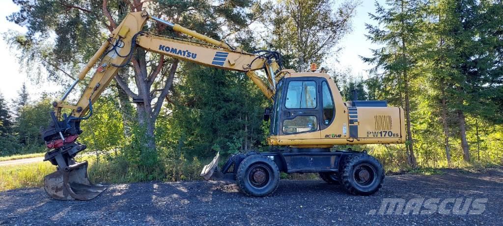 Komatsu PW 170 ES Ratasekskavaatorid