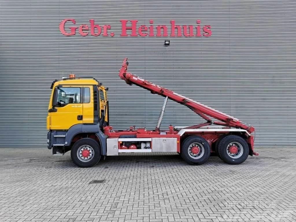 MAN TGS 26.480 6x6 HTS 30 Tons NCH System NL Truck Top Konksliftveokid