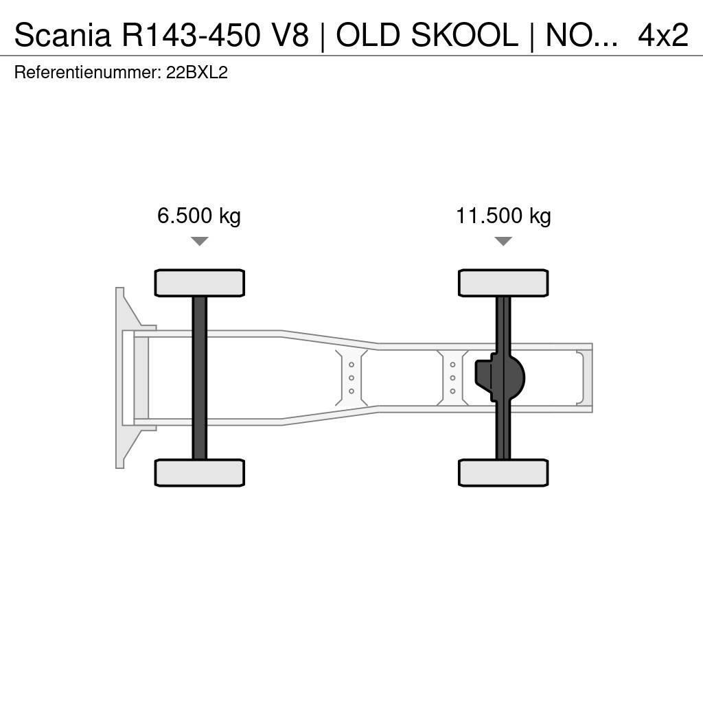 Scania R143-450 V8 | OLD SKOOL | NO RUST !! | COLLECTORS Sadulveokid