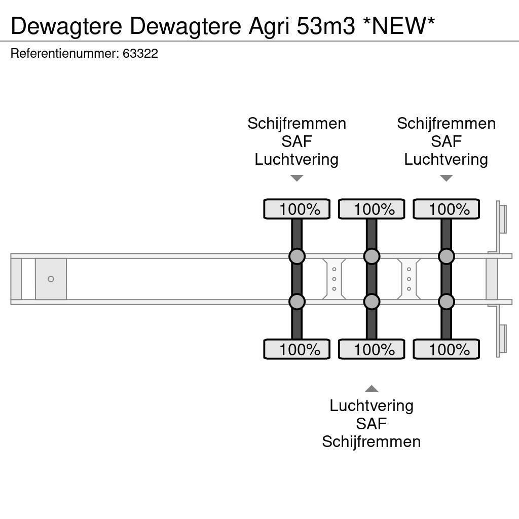  Dewagtere Agri 53m3 *NEW* Muud poolhaagised