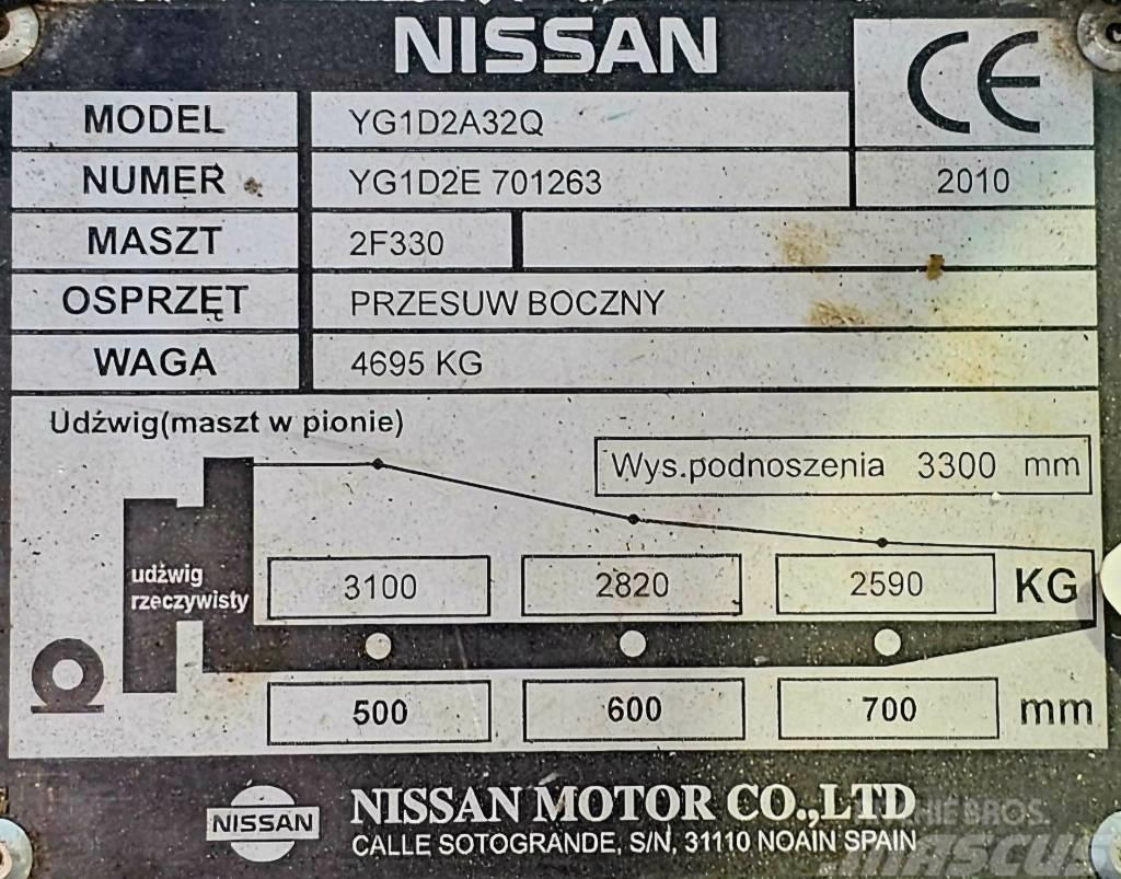 Nissan YG1D2A32Q Diiseltõstukid