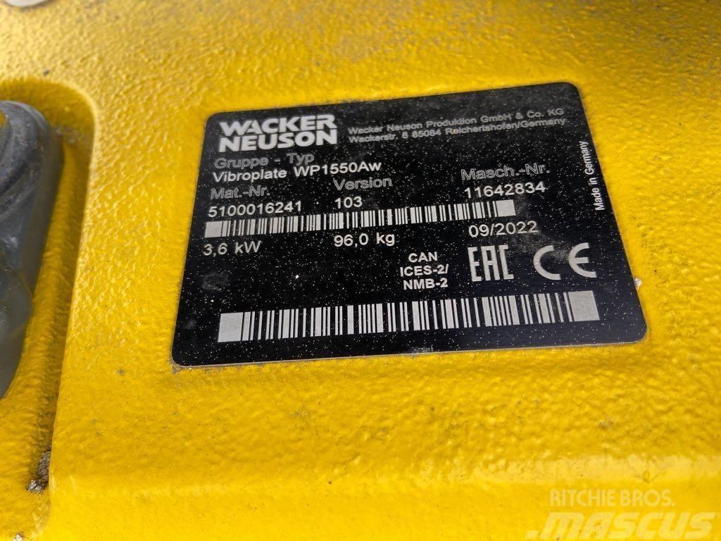 Wacker Neuson WP1550Aw Vibraatorid