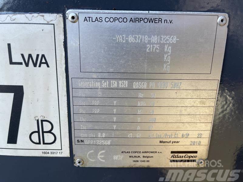 Atlas Copco QAS 60 Diiselgeneraatorid