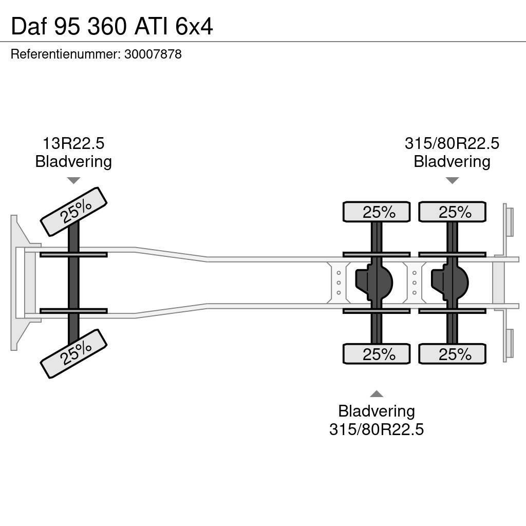 DAF 95 360 ATI 6x4 Kallurid