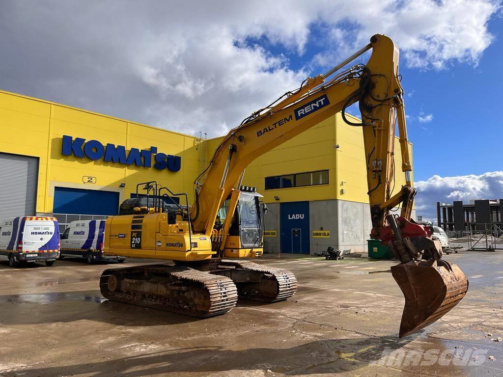 Komatsu PC210LC-11E0 Roomikekskavaatorid