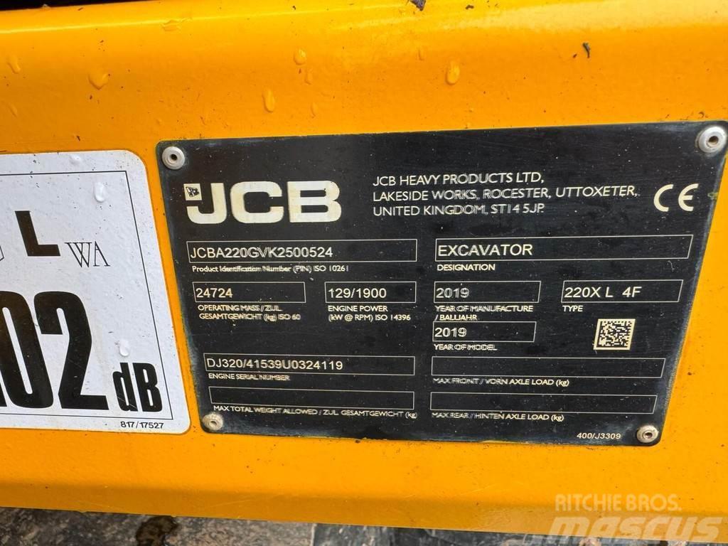JCB JS220X LC Roomikekskavaatorid