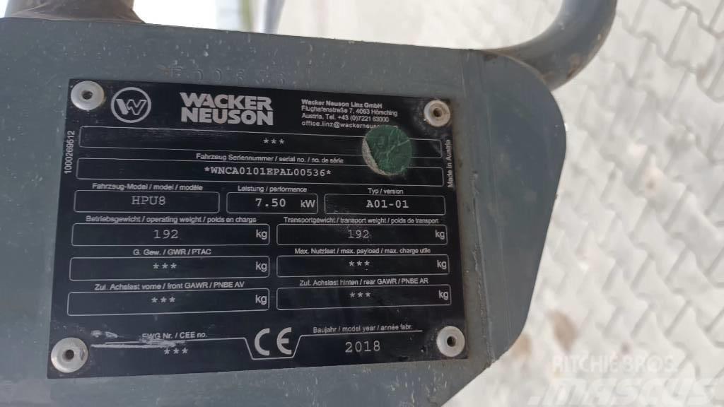 Wacker Neuson HPU 8 Roomikekskavaatorid
