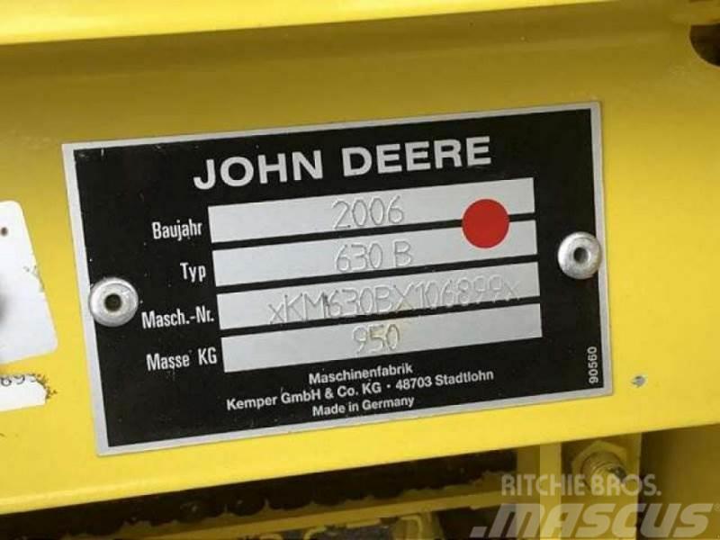 John Deere 630 B Lisavarustus ja komponendid