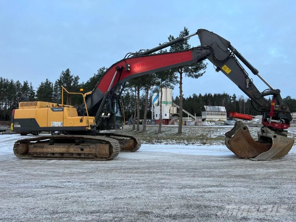 Volvo EC 250 D L +3D+ROTOTILT+2KOPPA Roomikekskavaatorid