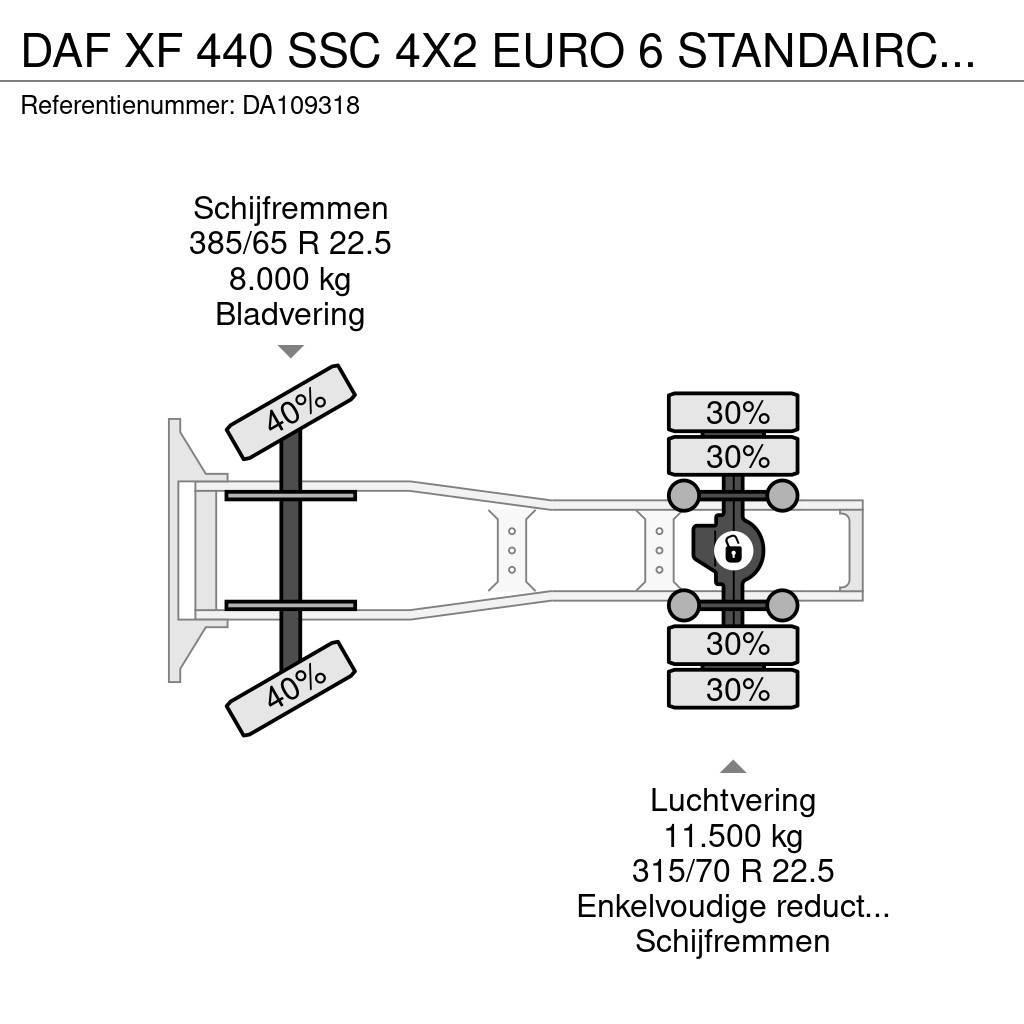 DAF XF 440 SSC 4X2 EURO 6 STANDAIRCO APK Sadulveokid