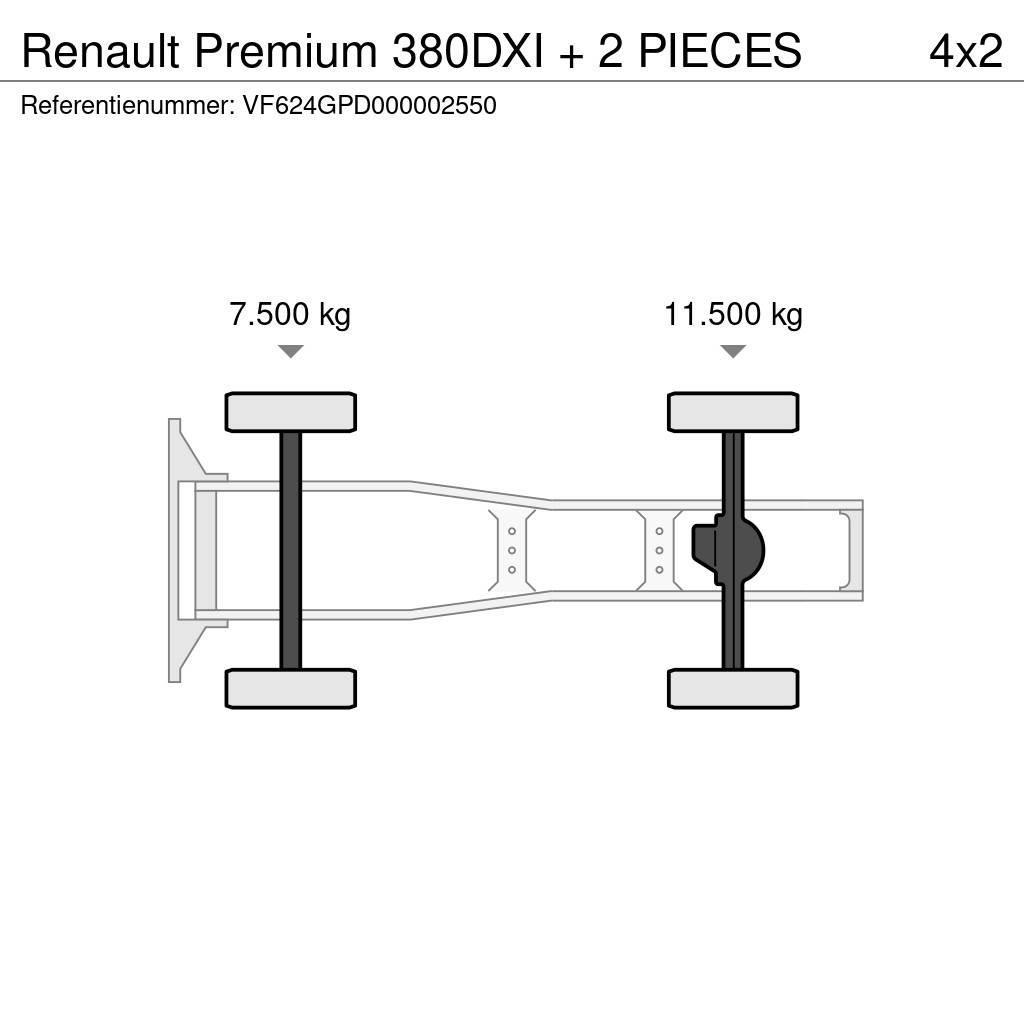 Renault Premium 380DXI + 2 PIECES Sadulveokid