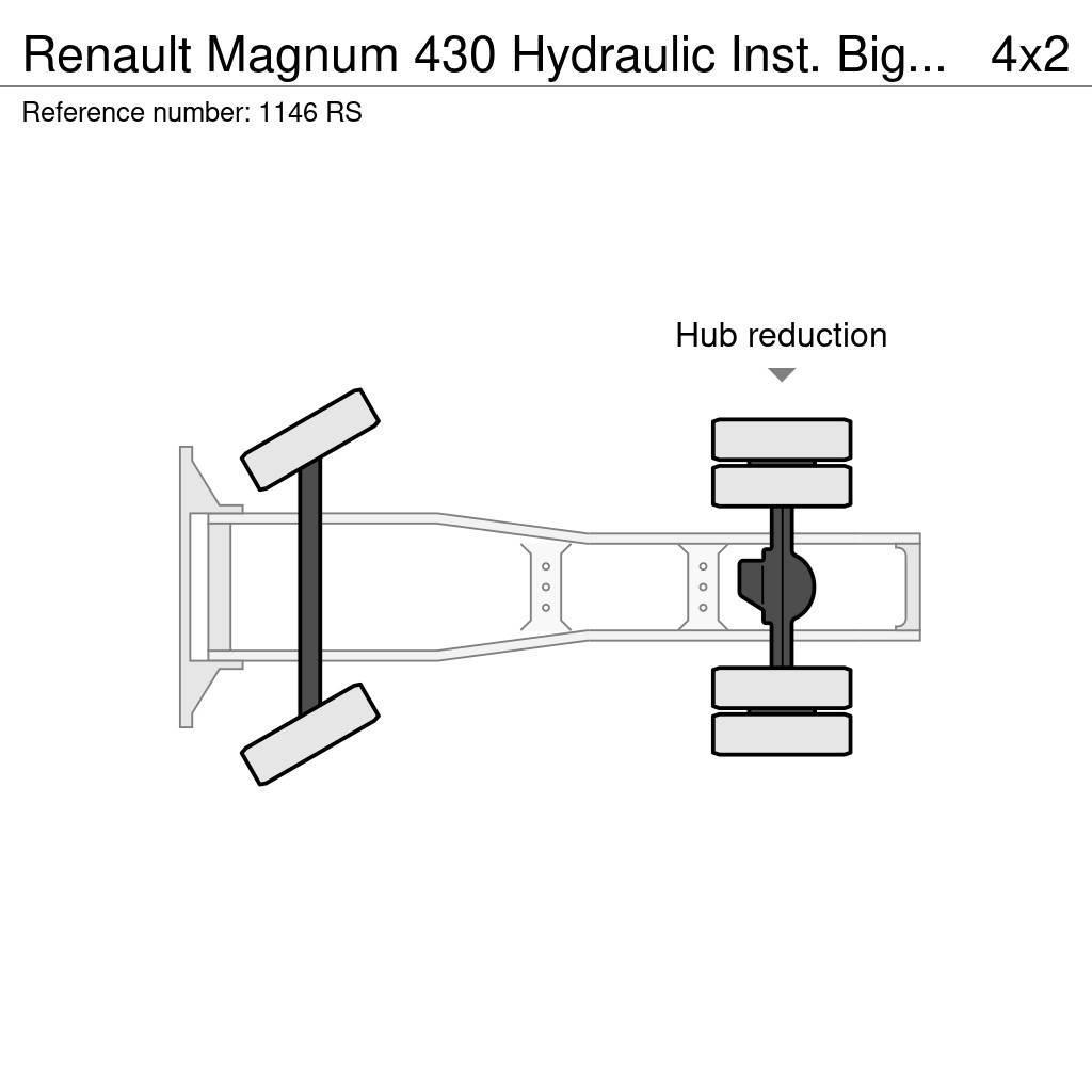 Renault Magnum 430 Hydraulic Inst. Big Axle Good Condition Sadulveokid