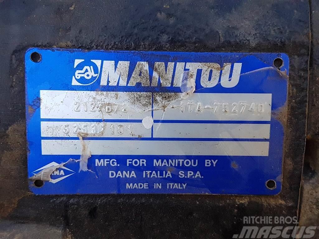 Manitou MLT1040-52537101-Spicer Dana 212/B72-Axle/Achse/As Sillad