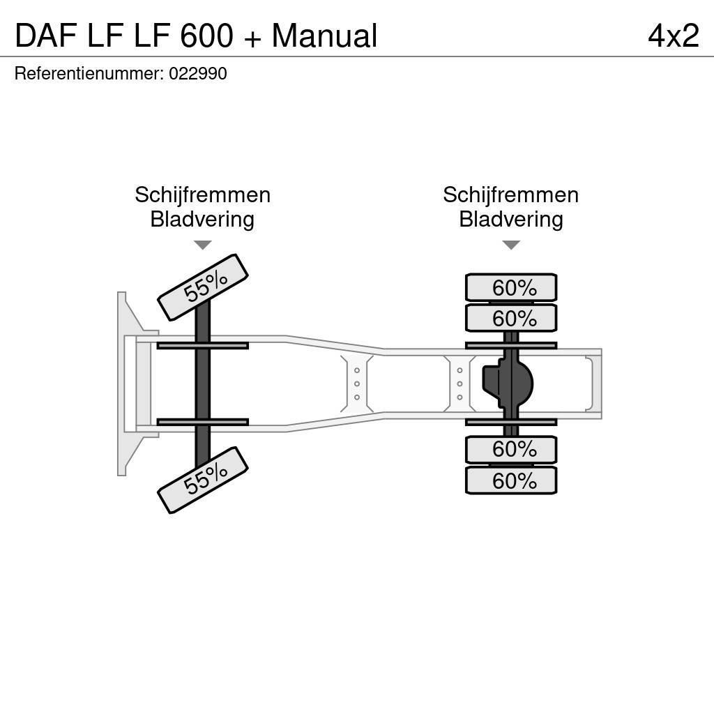 DAF LF LF 600 + Manual Sadulveokid
