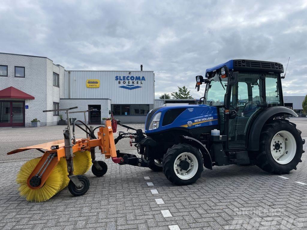 New Holland T4.80N & Sweeper Traktorid