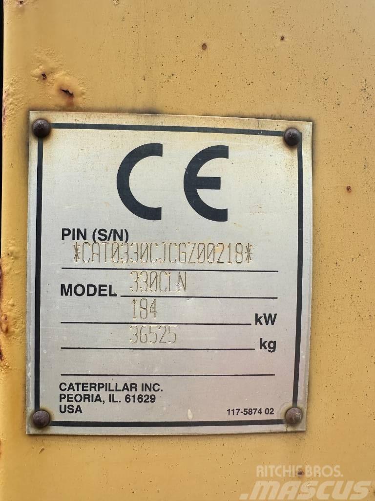CAT 330 C LN for parts Mootorid