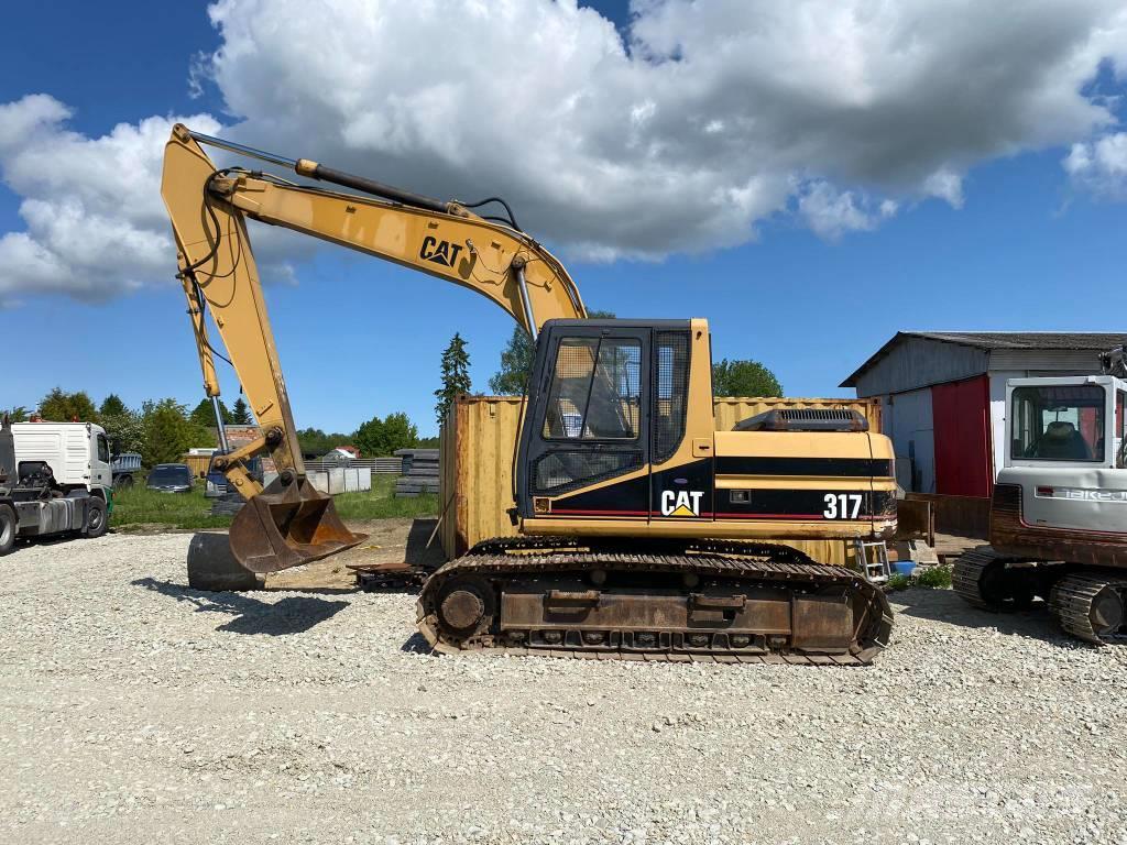 Caterpillar 317 Roomikekskavaatorid