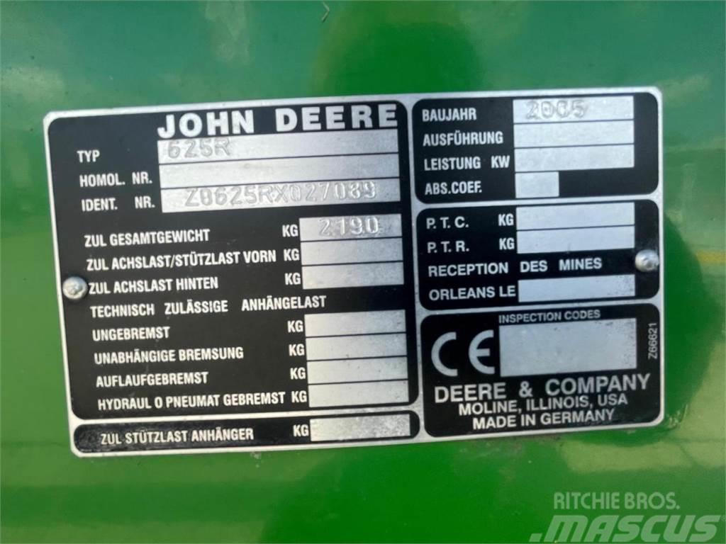 John Deere 625R Lisavarustus ja komponendid
