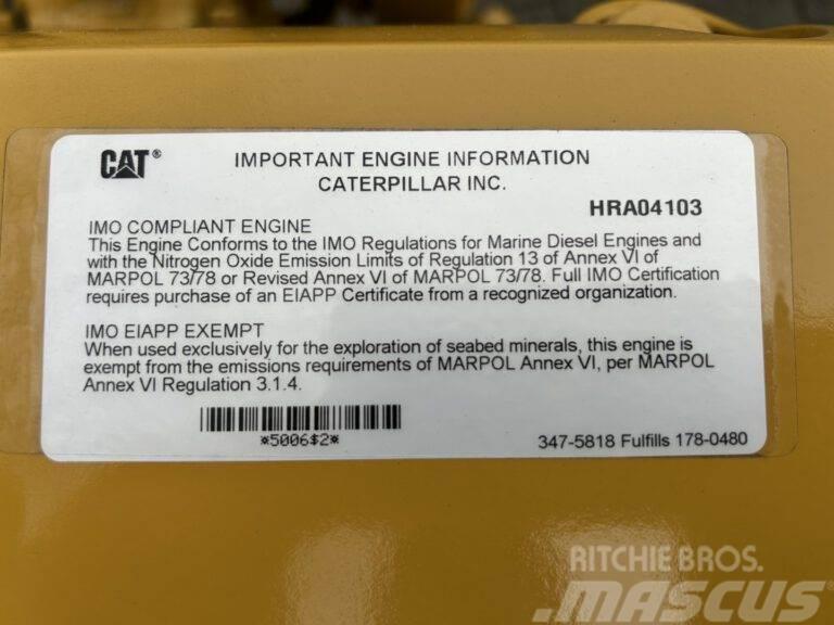 CAT C11 - Unused - 450 HP - Arr. 360-6752 Mootorid
